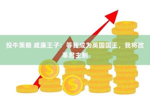 投牛策略 威廉王子：等我成为英国国王，我将改革君主制