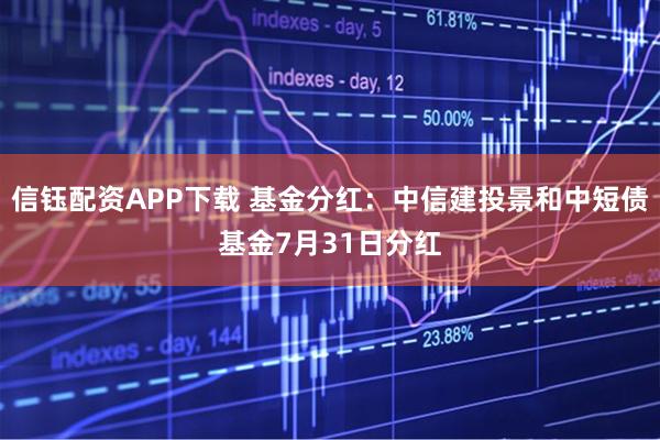 信钰配资APP下载 基金分红：中信建投景和中短债基金7月31日分红